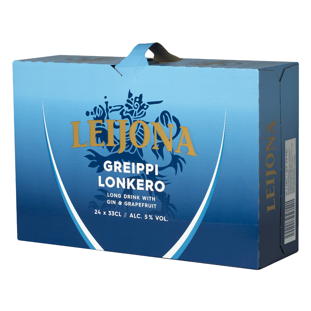 Leijona Long Gin & Grapefruit 24-pack