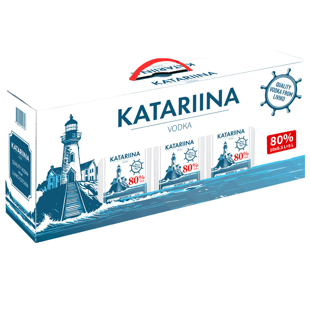 Katariina Vodka 80 % 10-pack