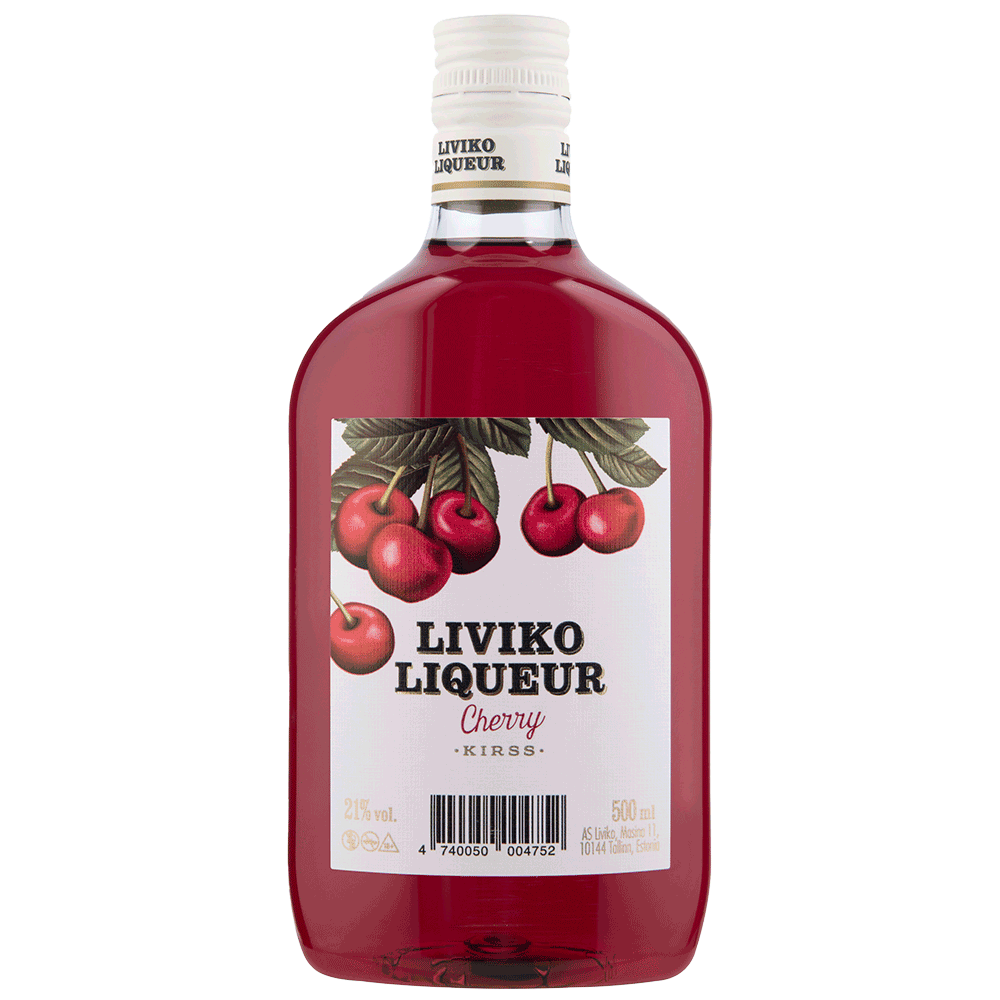 Liviko Liqueur Cherry 21% 50cl (PET) x 3