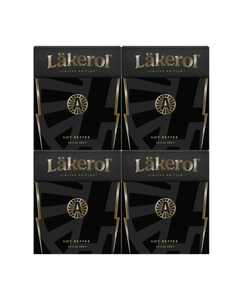 Läkerol Hot Pepper, sugar free, 4-pack