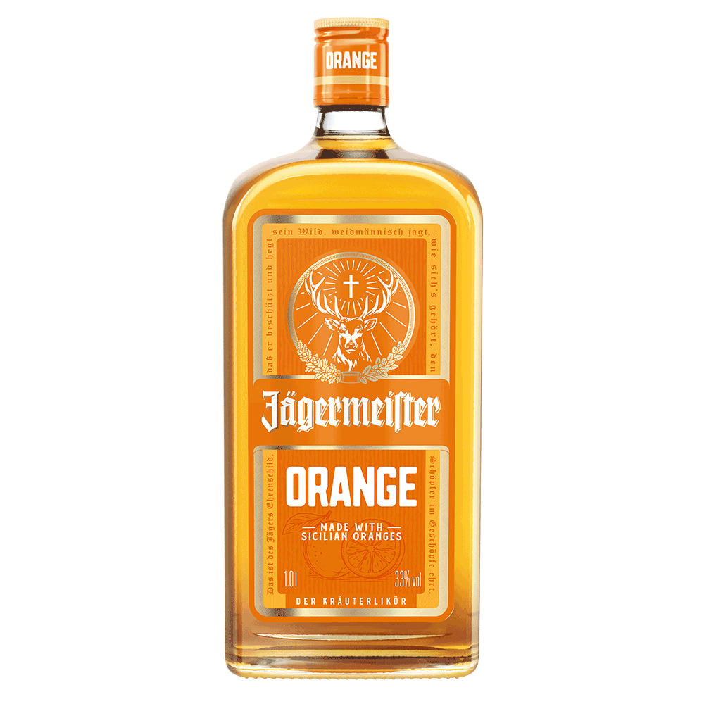 Jägermeister Orange 33 %, 3 x 100 cl