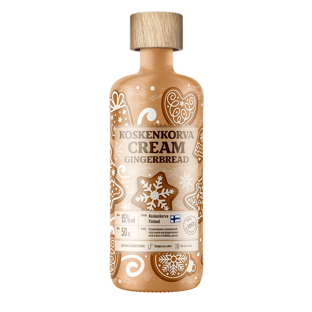 Koskenkorva Cream Gingerbread 15%, 50 cl