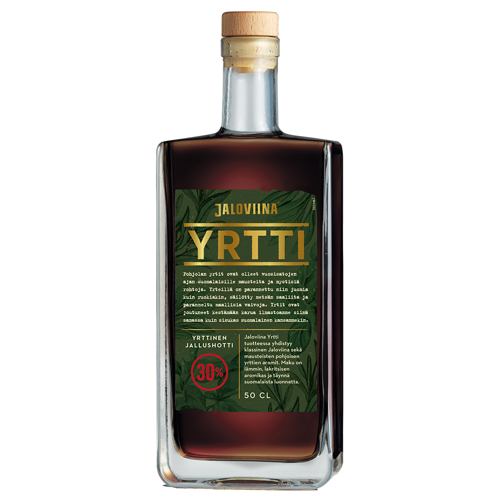 Jaloviina Yrtti 30%, 3 x 50 cl