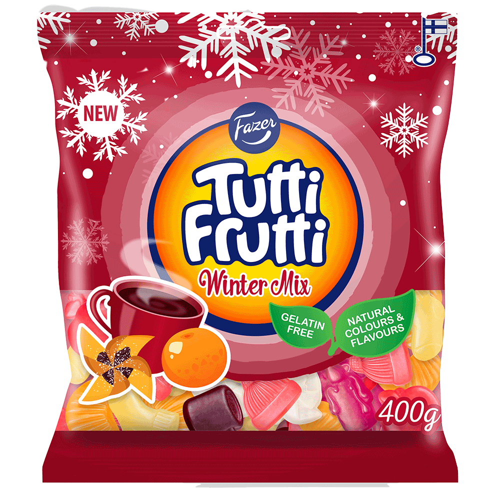 Fazer Tutti Frutti Winter Mix 400g