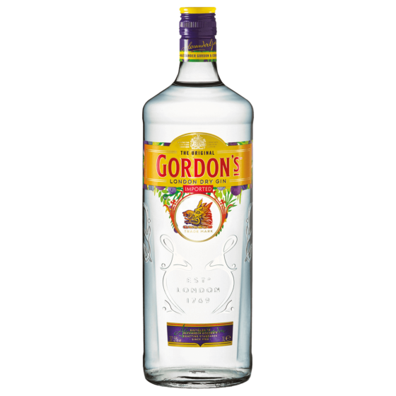 Gordon's London Dry Gin パブミラー Gordon's Gin/Genever Dry Gin, 1.000 L - Smith's Food and Drug