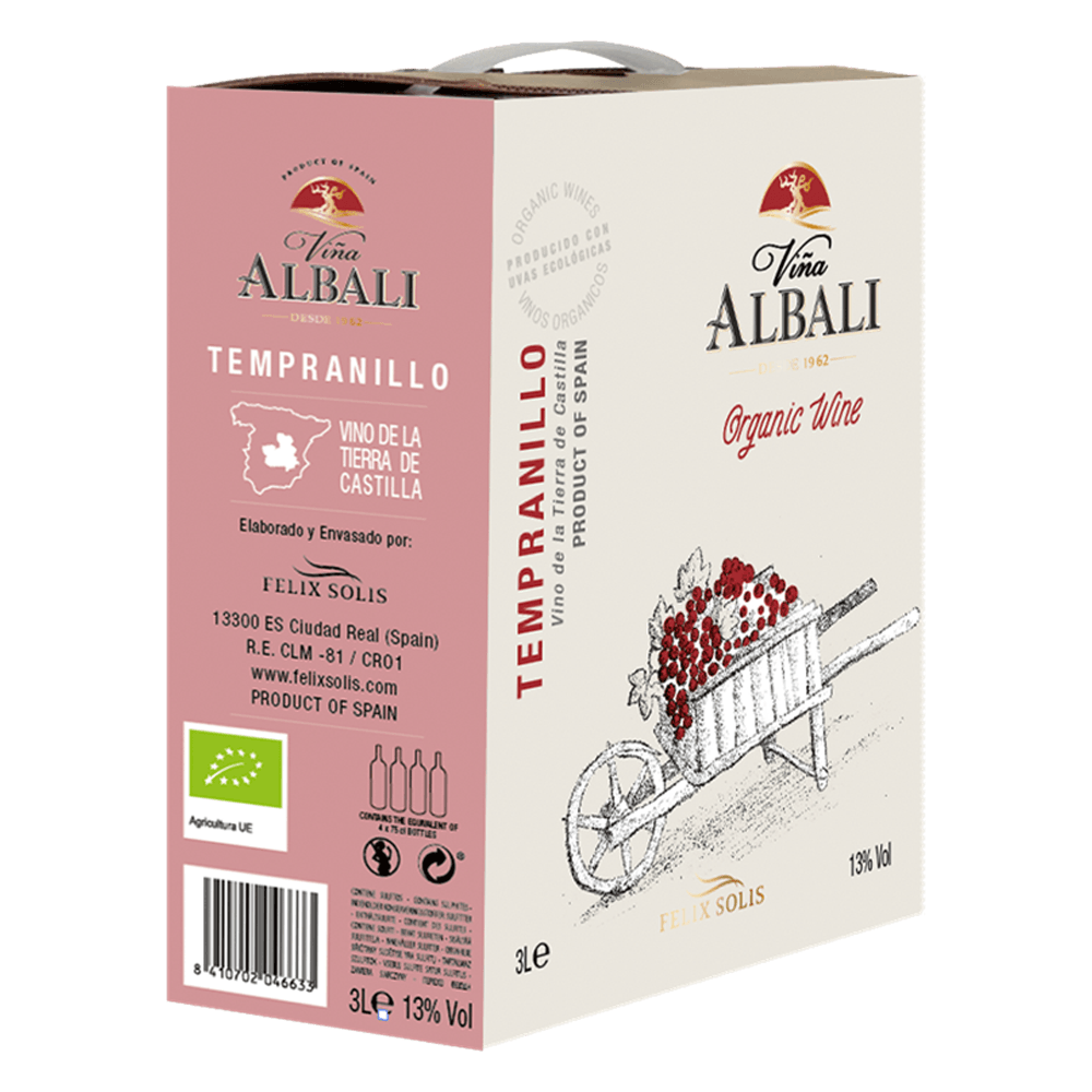 Tempranillo bag sales in box