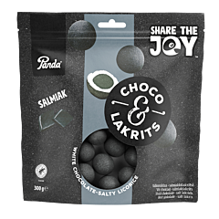 Panda Choco & Lakrits Salmiak, 300 g