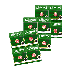 Läkerol Original sokeriton, 3 x 4-pack