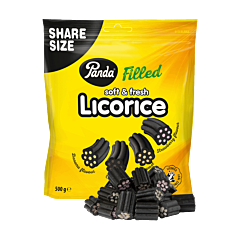 Panda Soft & Fresh Licorice Filled, 500 g