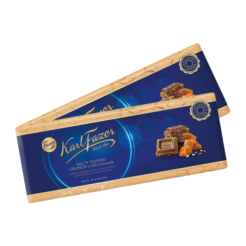 Fazer Salty Toffee Crunch, 2 250 g