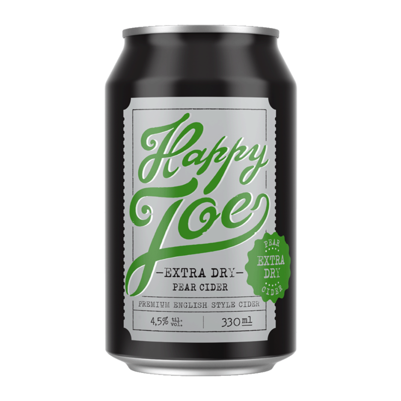Happy Joe Extra Dry Pear 4,5, 24pack Eckerö Line