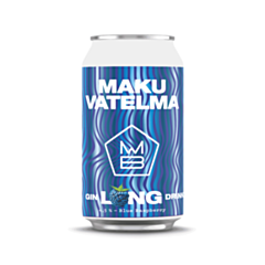Maku Blue Raspberry Gin Long Drink 4,5 %, 24-pack