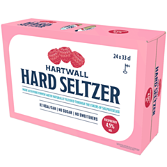 Hartwall Hard Seltzer Raspberry 24-pack 