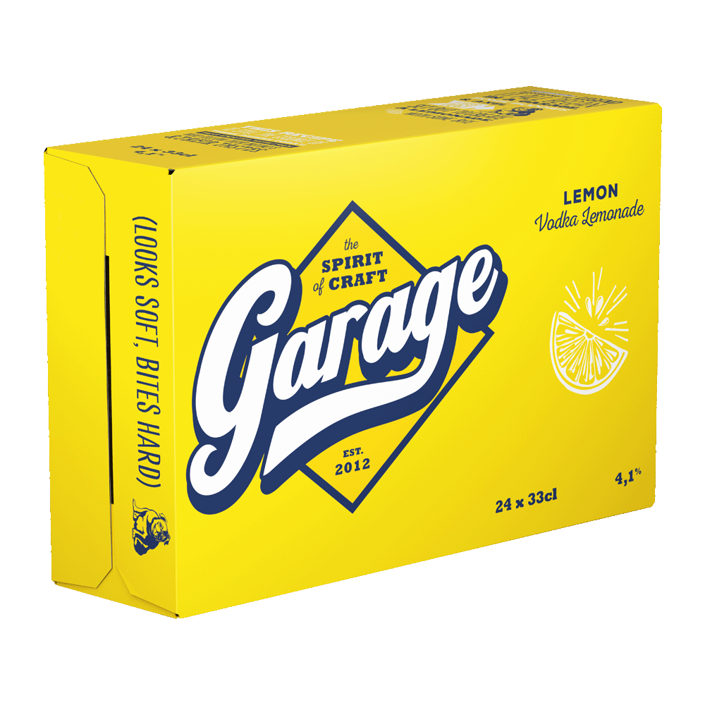 Garage Vodka Lemonade, 24-pack