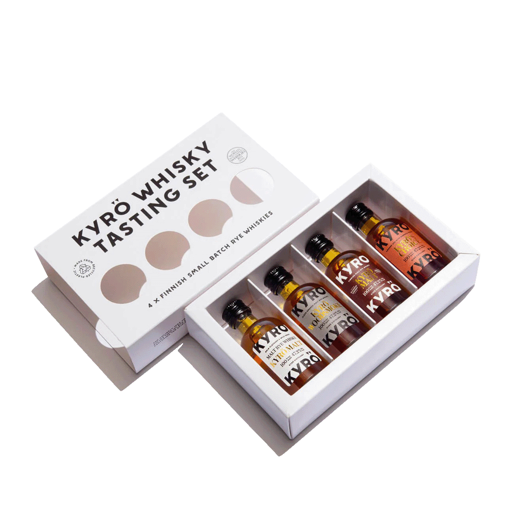Kyrö Whisky Tasting Kit 47,2%, 4 x 5 cl