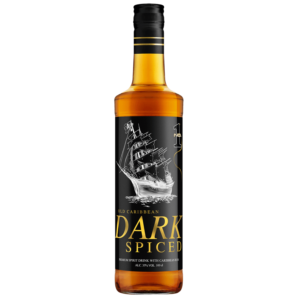 No.1 Caribbean Spiced Dark Rum 100 cl