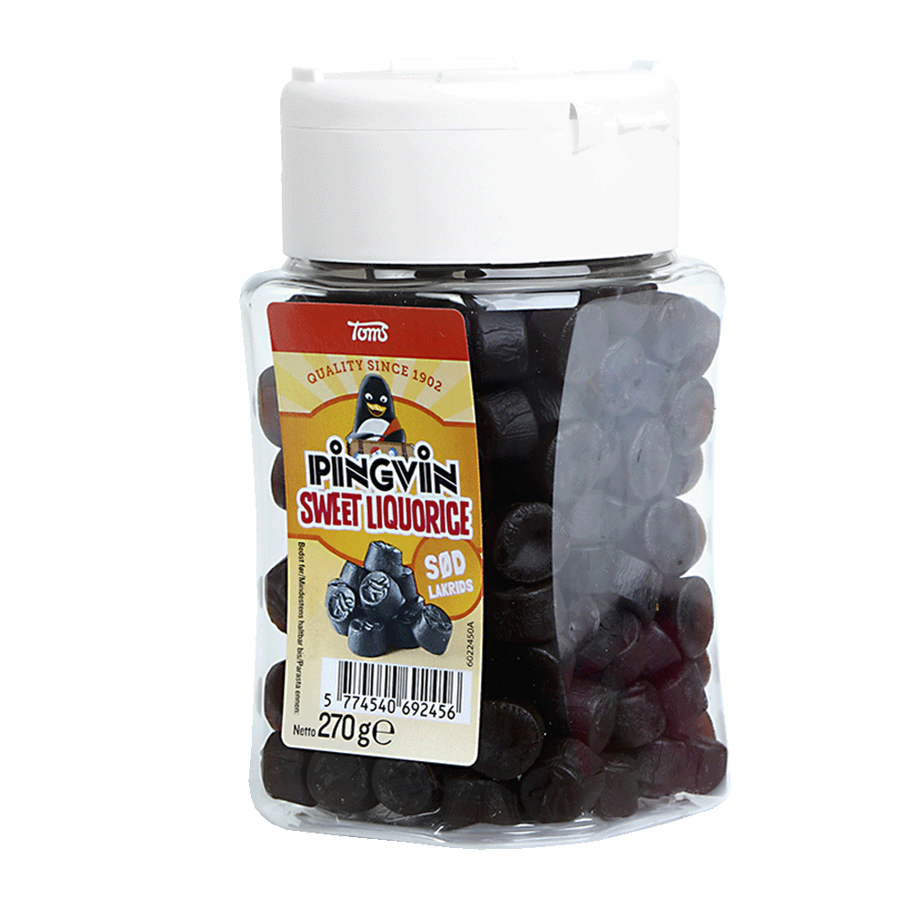 Pingvin Sweet Liquorice 270 g