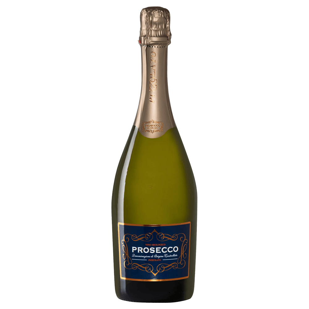 Pizzolato Biologico Prosecco Extra Dry, 6-pack (6 x 75 cl)