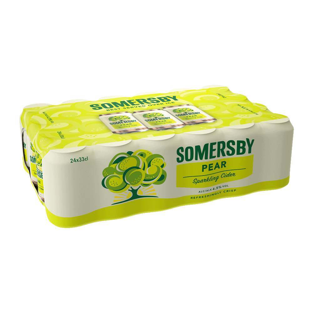 Somersby Cider Pear 4,5 %, 24-pack