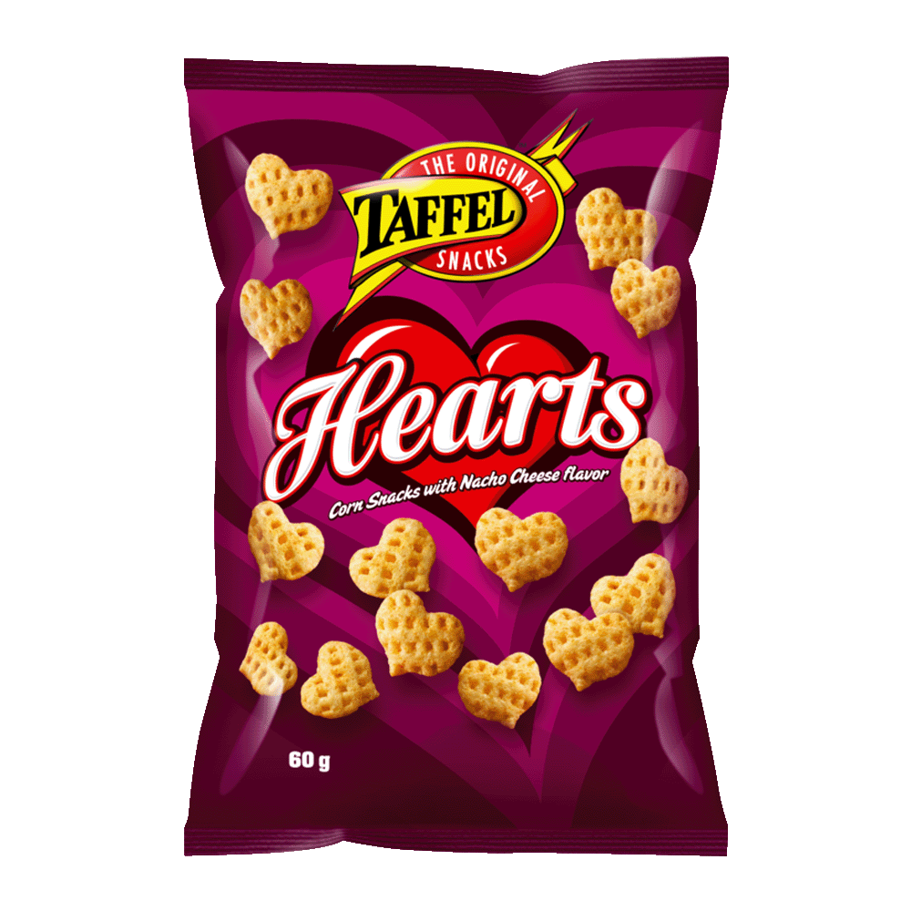Taffel Hearts, 16 x 60g