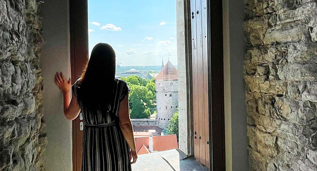 Nigulisten kirkontornin näköalatasanne