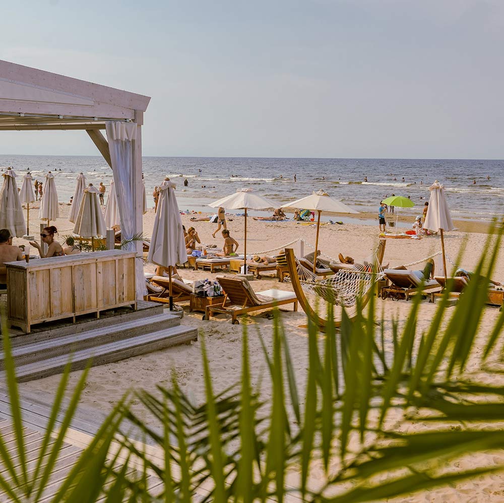 Beach of Jurmala, source: Latvia Travel